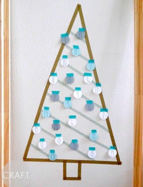 beautifull diy advent calendar