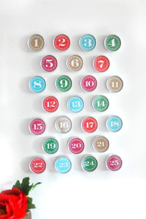 diy advent calendar kids