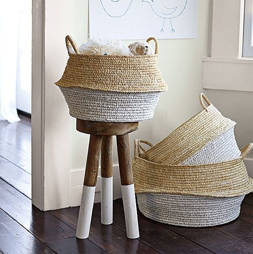 ethnic woven baskets