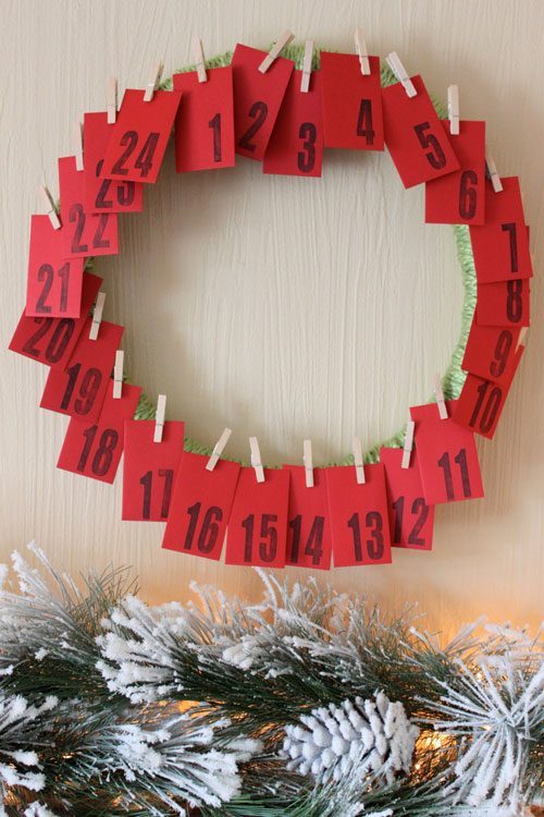 fun diy advent calendar project