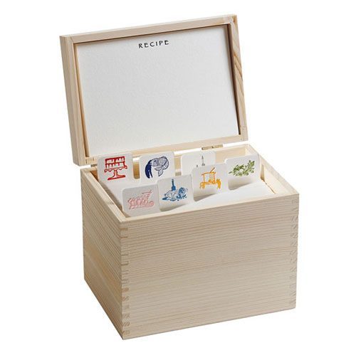 recipe box gift