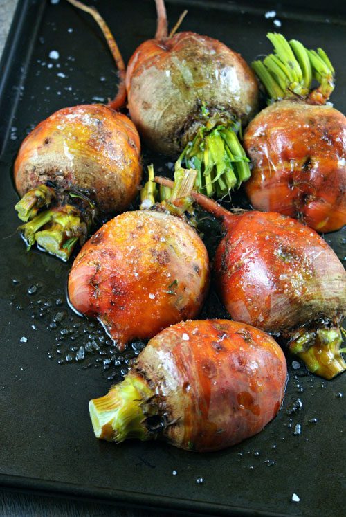 roasted golden beets