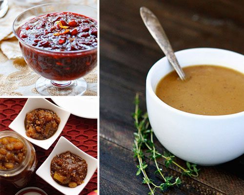 thanksginving sauces recipes