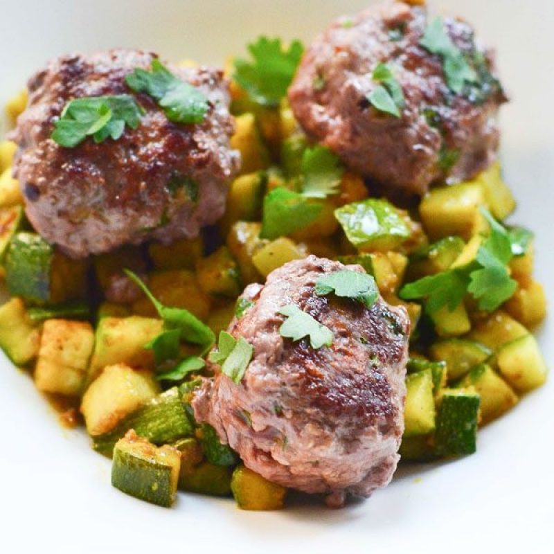 Coriander Beef Meat Balls Recipe — Eatwell101
