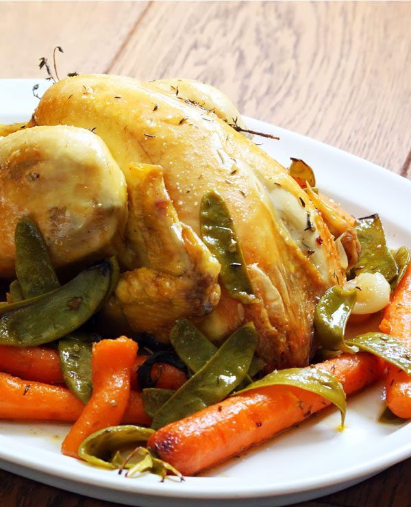 top Roasted Chicken for Sunday Supper