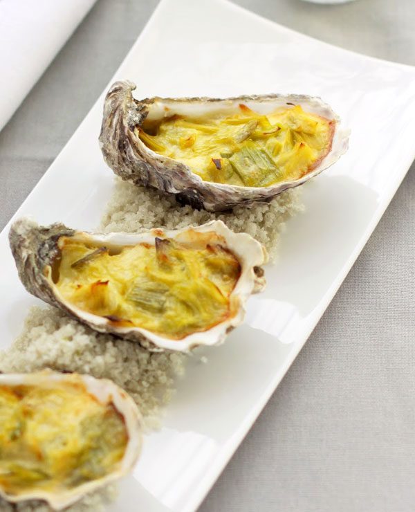 Baked Oysters Recipe With Curry and Leeks Eatwell101
