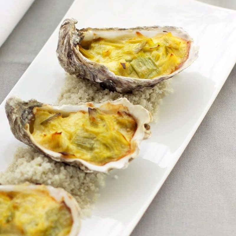 Baked Oysters Recipe With Curry and Leeks — Eatwell101