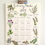 Culinary Herbs Calendar 2014 thumbnail
