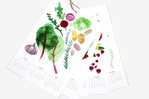 seasonal fruit vegetable calendar 2014