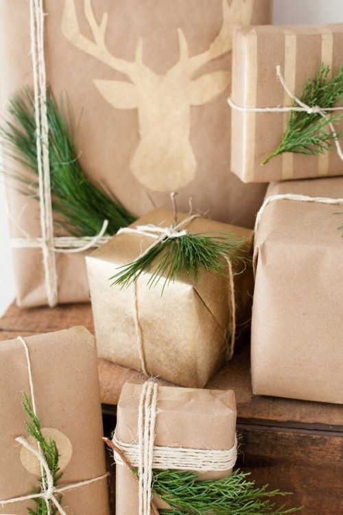 christmas DIY wrapping