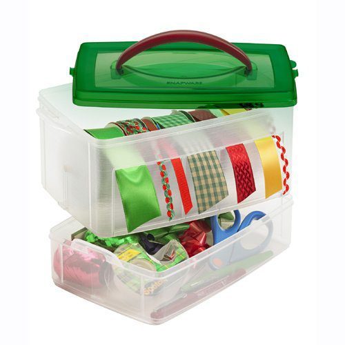 christmas ribbon storage box