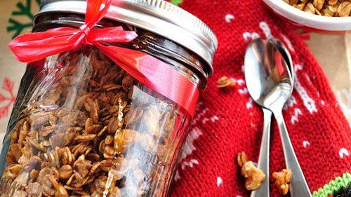 granola gift jar