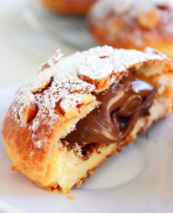 Nutella Filled Sweet Buns