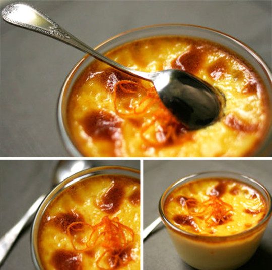 Orange Custard Recipe