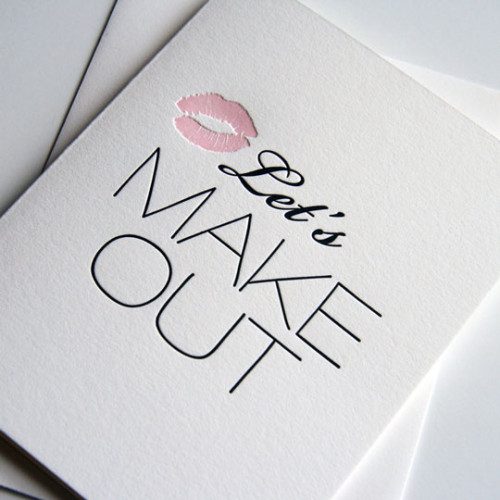 adorable letterpress valentines cards