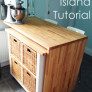 ikea kitchen island diy thumbnail