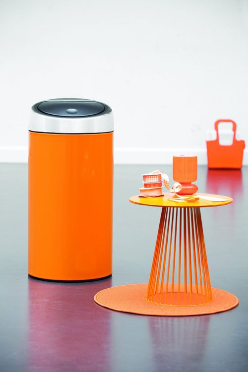 orange kitchen utensils