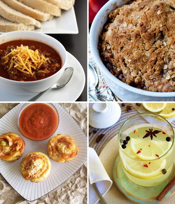 Hamburger Soup & Hawaiian Pizza Muffins
