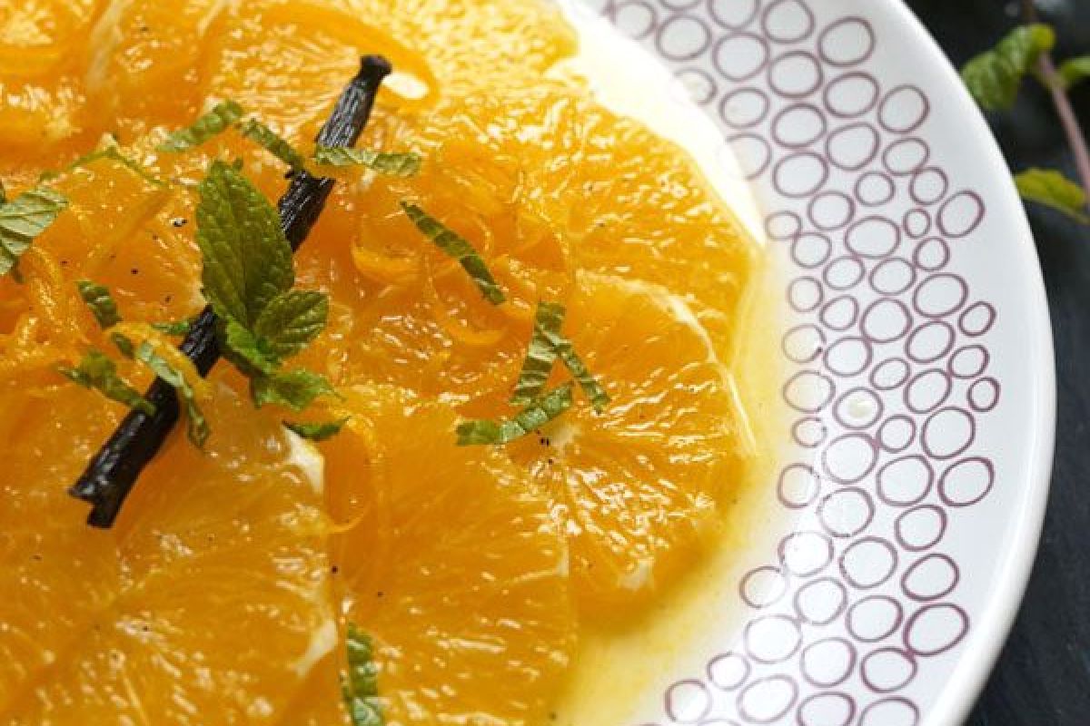 Mint and Orange Salad