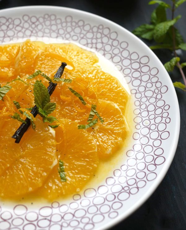 New Recipes: Mint & Orange Salad, Cod & Coconut Curry