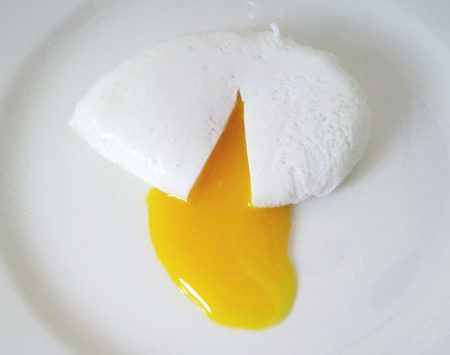 poached egg technique