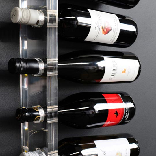 beautiful wall wine rack