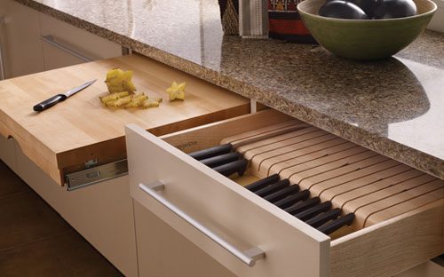 chopping board storage solutions