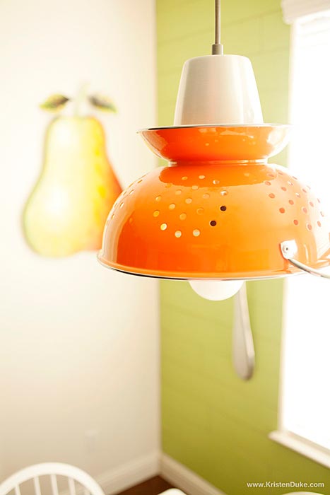 colander light fixture