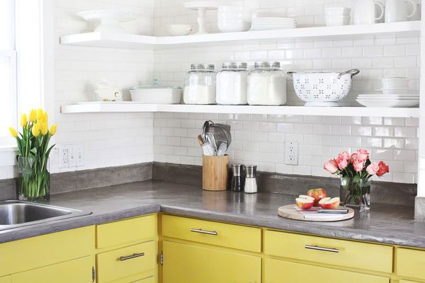 How to Make a DIY Concrete Kitchen Counter — Eatwell101