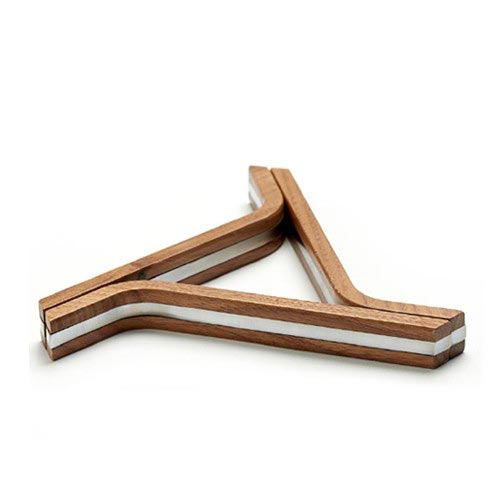 elegant wooden trivet