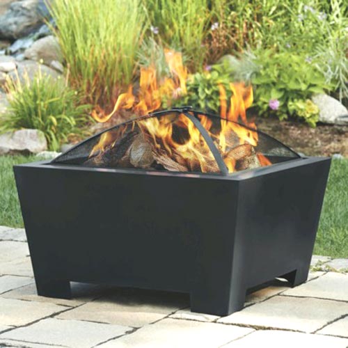 outdoor patio gaz fire pit