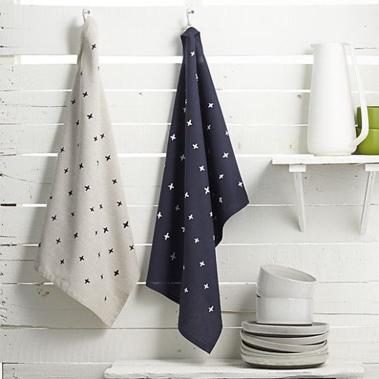 plus tea towel natural