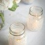 romantic lace mason jar centerpiece thumbnail