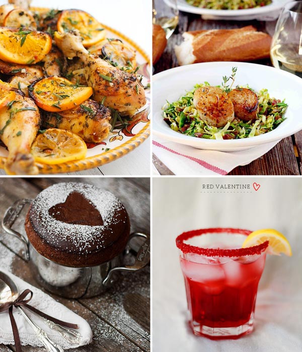 romantic valentine dinner recipes