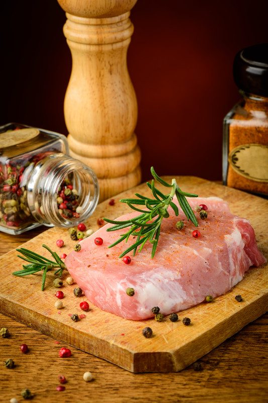 seasoning food before grilling