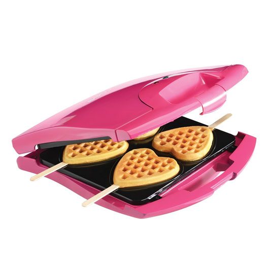 valentine heart waffles maker