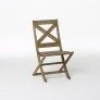 wooden patio dining chair thumbnail