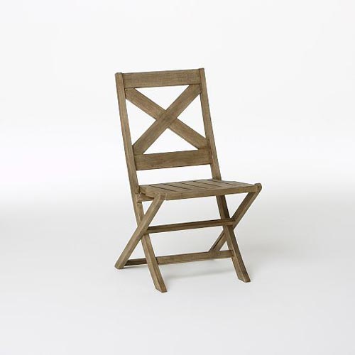 wooden patio dining chair