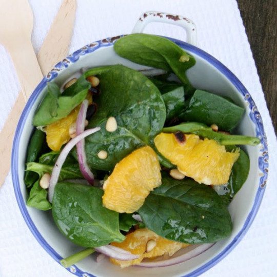 Clean Eating Spinach-Salad-recipe-