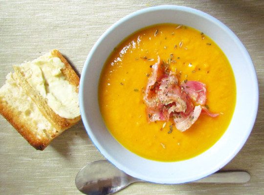 Creamy Sweet Potato Soup recipe