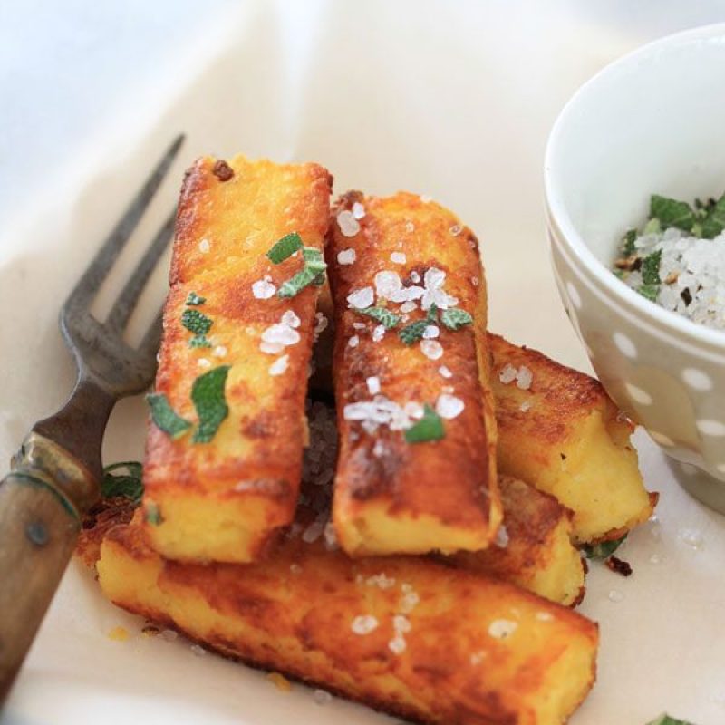 Rosemary Ricotta & Polenta Fries Recipe — Eatwell101