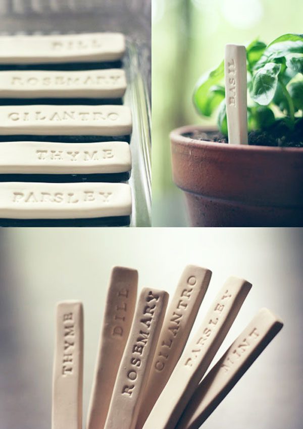 DIY Garden Markers