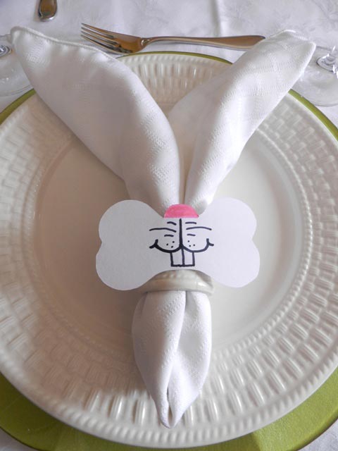 Easter Bunny Ears Napkins