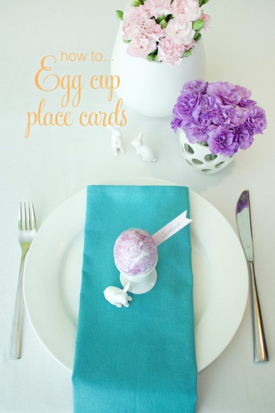 Easter Egg Place Cards