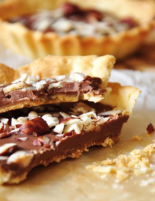 Hazelnut Nutella Tarts