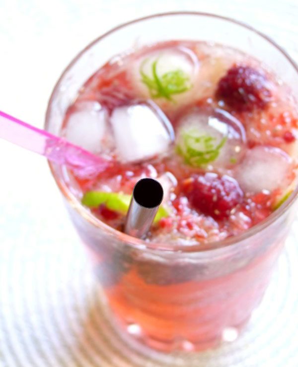 Raspberry Mint Mojito
