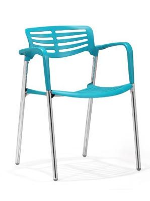 blue contemporary chair