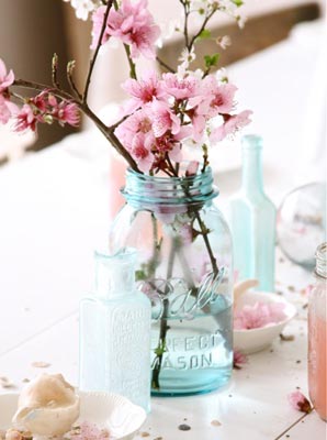 cherry blossom table center