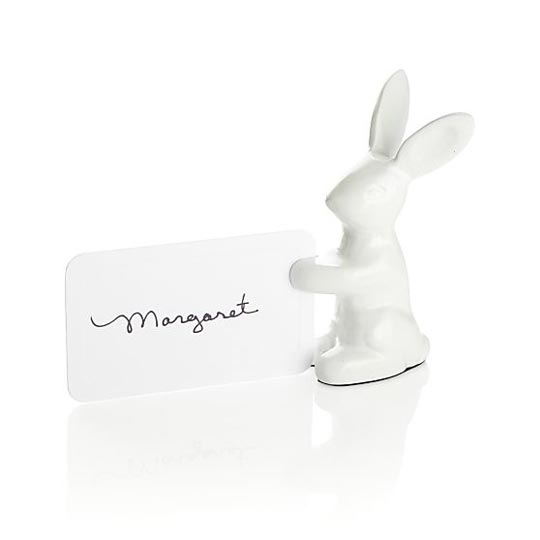 easter bunny placecard holder