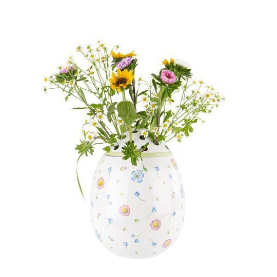 easter party centerpiece vase